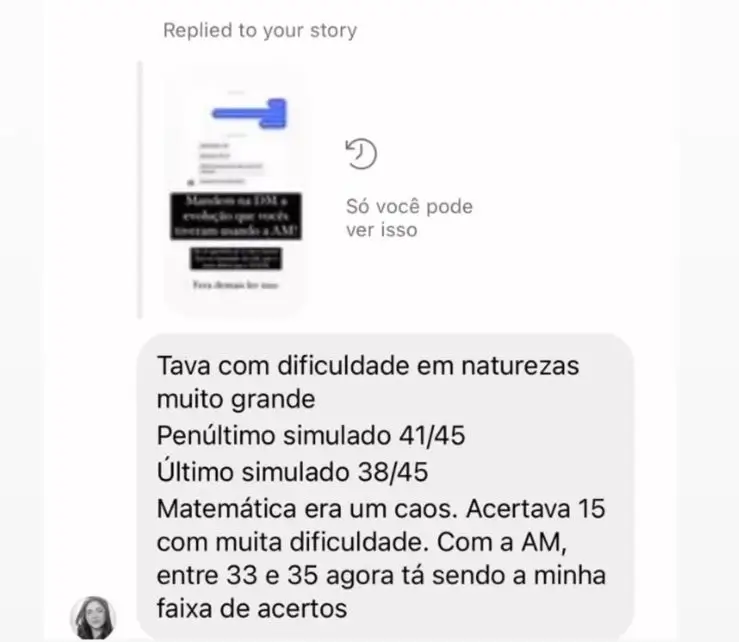 Depoimento aprovado 5